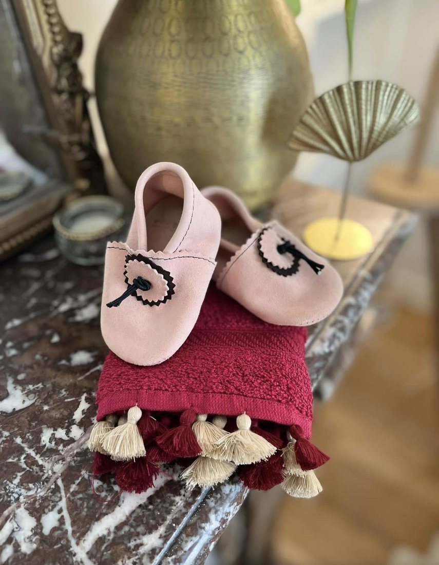 Chaussons Bebe Daim